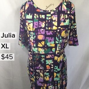 Xl LuLaRoe Julia Dress.
